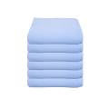 hepsine rakip juego de 6 toallas de hotel 100 toallas de mano blancas de algodÃ³n 50x90 cm