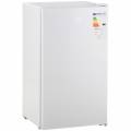 homcom mini refrigerador 91l de capacidad nevera elÃ©ctrica pequeÃ±a con estante ajustable compartimento congelador 47,5x44.2x84 cm blanco
