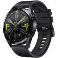 huawei reloj watch gt3, color negro (black), reloj deportivo con monitorizaciÃ³n de spo 2, reloj con pantalla amoled grande, reloj de entrenamiento, reloj inteligente, active black + adapt c.