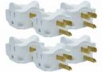 Hug-a-plug Dual Outlet Wall Adapter 6 Pack