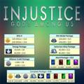 Injustice Gods Among Us - Enésima Medalla, Crédito De Energía, Energía, Fragmento, Etc. [ios/andro