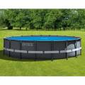 intex - cubierta de piscina solar de polietileno azul 538 cm