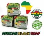 JabÓn Negro Africano Crudo Puro Ghana Orgánico Hecho A Mano Calidad Premium ¡elige TamaÑo!