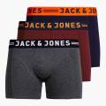 jack & jones jack&jones trunk - gris - calzoncillos bÃ³xer talla s uomo