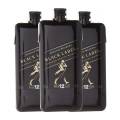 johnnie walker whisky blended black label petaca plÃ¡stico reserva botellÃ­n 20 cl (caja de 3 unidades)