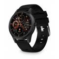 ksix globe reloj smartwatch pantalla 1.28â€ - bluetooth 5.0 ble - autonomia hasta 7 dias - resistencia al agua ip67 - color negro