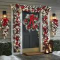 lady cosmetic (su)conjunto de letreros navideÃ±os para porche, decoraciones colgantes rojas de navidad para el hogar, exterior, interior, pared, decoraciÃ³n de puerta delantera