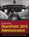 Libro De Bolsillo Profesional De Administración De Sharepoint 2013 De Shane Young (inglés) B