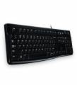logitech k120 corded keyboard teclado usb qwertz eslovaco negro