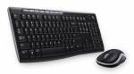 logitech wireless combo mk270 teclado ratón incluido rf inalámbrico griego negro