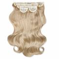 lullabellz super thick 22 5 piece natural wavy clip in extensions (various shades) - california blonde