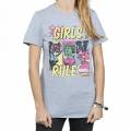 marvel comics mujer/damas chicas rule boyfriend camiseta donna