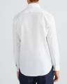 michael kors camisa de hombre custom blanca con detalle corporativo. uomo