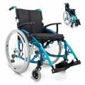 mobiclinic silla de ruedas gama alta aluminio respaldo partido cojÃ­n grueso ruedas traseras extraÃ­bles antivuelco venecia