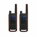 motorola walkie-talkie motorola tlkr-t82 negro packs 2