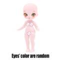 Muñeca Desnuda Ojos Color Aleatorio Muñeca Cuerpo Articulaciones Cuerpo Articular Móvil