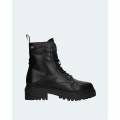 musse&cloud musse and cloud ejeny botas militares mujer negro donna