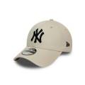 New Era - Gorra League Essential 9forty New York Yankees, Unisex, Beige, Osfm