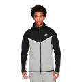 nike sportswear tech fleece hoodie, blanco / negro, male