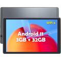 no brand cwowdefu tablet 10 pulgadas wifi 6 android 11 tablette 6gb ram 128gb rom 6000mah , gris ---( nuevo, no precintado )---