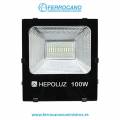 no brand proyector led hepo pared 100w 6000k negro