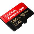 no brand sandisk extreme pro 256g tarjeta microsdxc + adaptador sd + rescuepro deluxe, hasta 200 mb/s, con clase a2 de rendimiento de las aplicaciones uhs-i class 10 u3 v30
