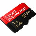 no brand sandisk extreme pro 1tb tarjeta microsdxc + adaptador sd + rescuepro deluxe, hasta 200 mb/s, con clase a2 de rendimiento de las aplicaciones uhs-i class 10 u3 v30