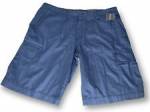 Nuevos Pantalones Cortos De Carga Eddie Bauer Timberline Rip-stop Algodón Azul Talla 40 Calce Relajado