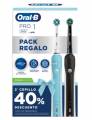 oral-b oral b pro 1 pack cepillo elÃ©ctrico azul + cepillo elÃ©ctrico negro