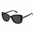 polaroid gafas de sol para mujer pld 4132/s 807 t53 145 black, donna