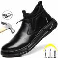 qian-2 zapatos de seguridad para el trabajo para hombre, zapatos de trabajo indestructibles, zapatillas de deporte, protector impermeable, calzado de seguridad a prueba de pinchazos uomo