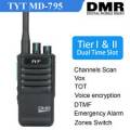 Radio Digital Tyt Md-795 Dmr Uhf 400-470 Mhz Con Encriptación De Voz Walkie Talkie