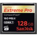sandisk sandisk 128gb extreme pro cf 160mbs memoria flash compactflash