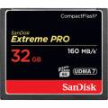 sandisk sandisk 32gb extreme pro cf 160mbs memoria flash compactflash
