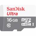 sandisk sandisk ultra microsdhc 16gb uhsi sd adapter memoria flash clase 10