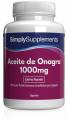simply supplements aceite de onagra 1000 mg - 360 cápsulas, donna