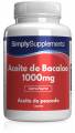 simply supplements aceite de bacalao 1000 mg - 120 cápsulas