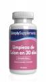 simply supplements limpieza de colon en 30 días - 90 cápsulas