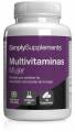 simply supplements multivitaminas para mujer - 120 comprimidos, donna