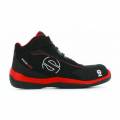 sparco zapatillas racing evo losail bruce talla 41 negro/rojo s3 src