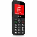 spc telefono movil para personas mayores - teclas y numeros grandes - boton sos - notificaciones y timbre inteligentes - base de carga - comodo y facil de usar - color negro