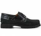 timberland authentics 3-eye classic lug boat shoes - hombres mocasines zapatos nÃ¡uticos zapatos cuero negro tb0a2a2c001 original uomo