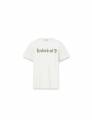 timberland camiseta kennebec river camo linear logo blanco hombre uomo