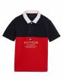tommy hilfiger polo colorblock
