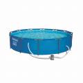 toyplanet piscina desmontable tubular redonda steel pro max bestway
