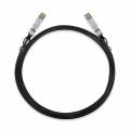 tp-link cable de fibra optica sfp+ dac negro