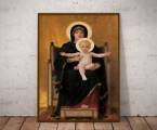 Virgen Y Niño, Bouguereau, Impresión De Arte Religioso, Arte De Pared, Decoración Del Hogar